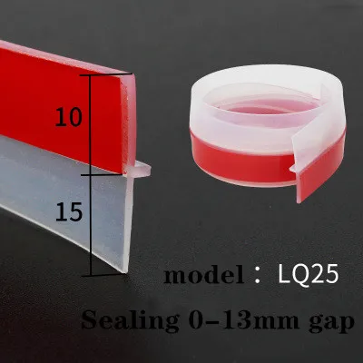 25 мм уплотнительная лента для нижней двери резиновая пробка изоляция любых