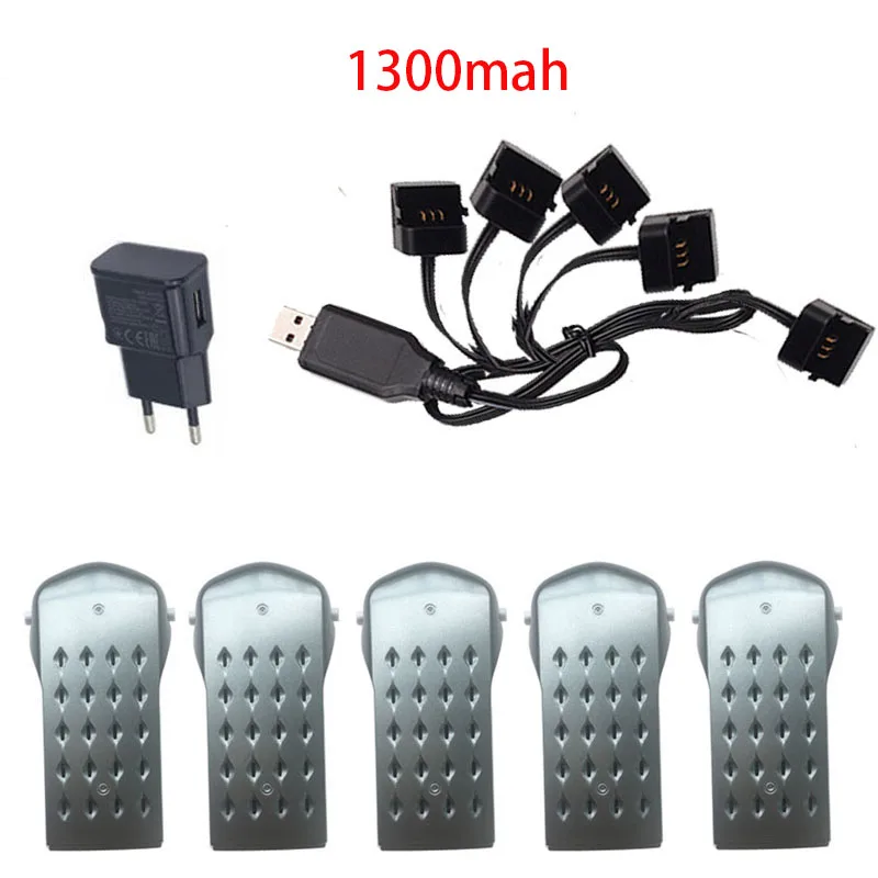 SYMA W1 7,6 V 1300 mAh/1800ma батарея бесщеточный Дрон gps Складная рукоятка FPV Дрон 1080P RC Квадрокоптер аксессуар кабель зарядное устройство - Цвет: Зеленый