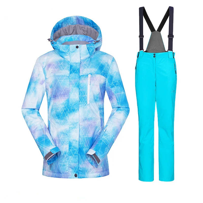 color 16 set Горнолыжный костюм женский,лыжный костюм женский,зимний костюм женский,сноуборд, лыжный костюм,зимняя куртка для женщин,куртка женская зимняя,горнолыжный костюм, лыжи,лыжные костюмы женские,костюм зимний женский,брючны - Цвет: color 16 set