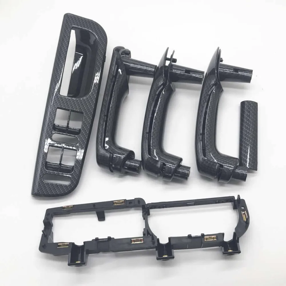 Ручка для внутренней двери в стиле углеродного волокна подлокотник для: 1999 2004