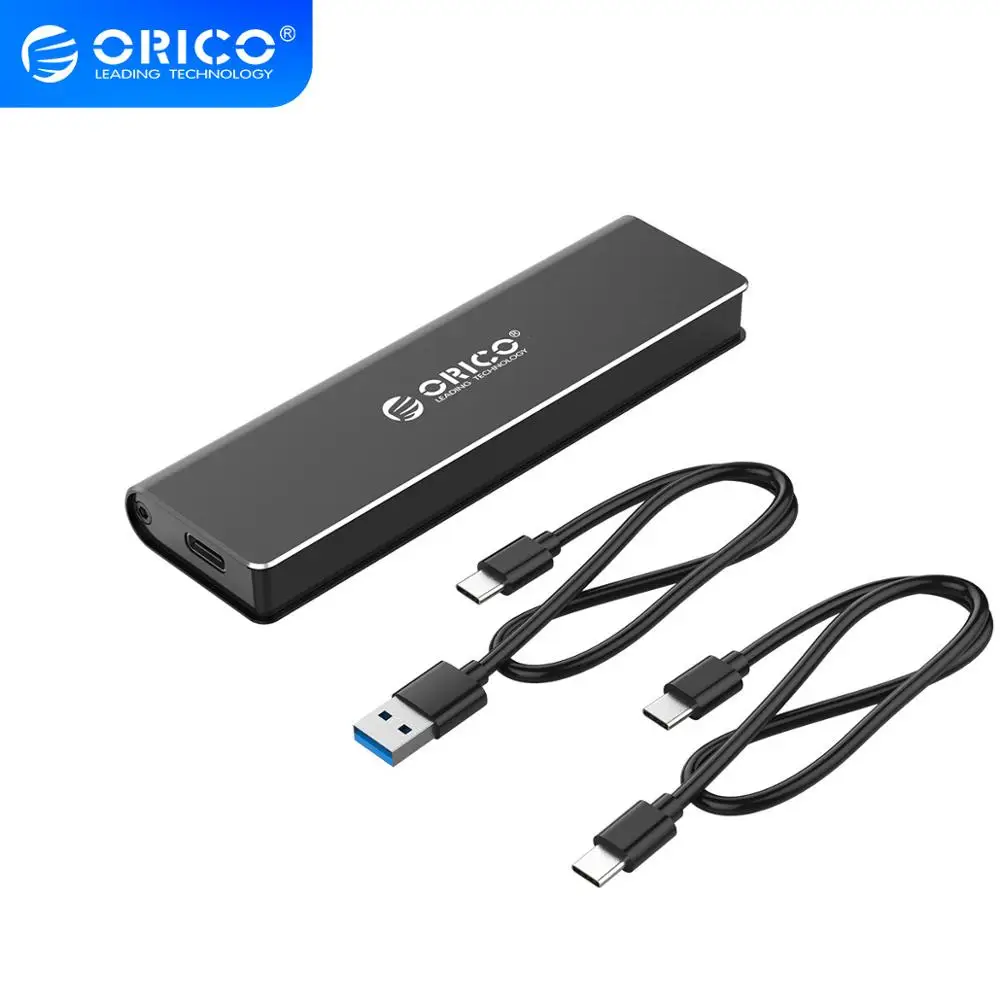 Алюминиевый корпус ORICO M.2 NVME SSD USB Type C чехол с поддержкой 10 Гбит/с UASP 3 1 жесткого