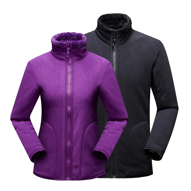 

Thermal Fleece Jacket Men Women's Hiking Jacket Outdoor Sports Climbing Trekking Camping Windbreaker Male Softshell Warm Coats