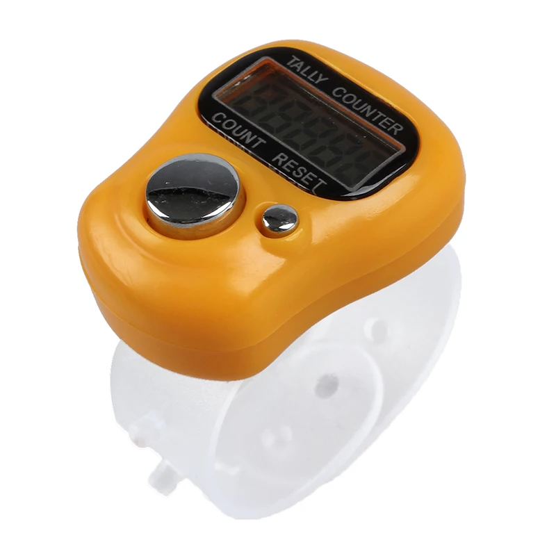 Мини ЖК-дисплей Электронный цифровой дисплей палец Рука Счетчика подсчета |