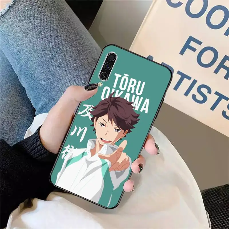 

Krajews Oikawa Tooru Haikyuu Anime Phone Case For Samsung galaxy S 9 10 20 A 10 21 30 31 40 50 51 71 s note 20 j 4 2018 plus