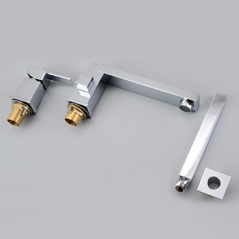 Смеситель для ванной комнаты набор душа водопад раковина ванны смеситель воды