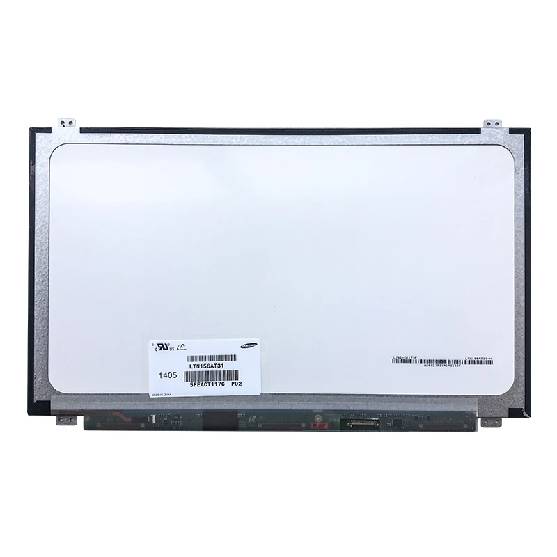 

Тонкий экран для ноутбука 15,6 дюйма, 30pin, LTN156AT31 LP156WH3 TPS1 NT156WHM N12 LP156WHU TPA1 B156XW04 V.8 B156XTN03.1