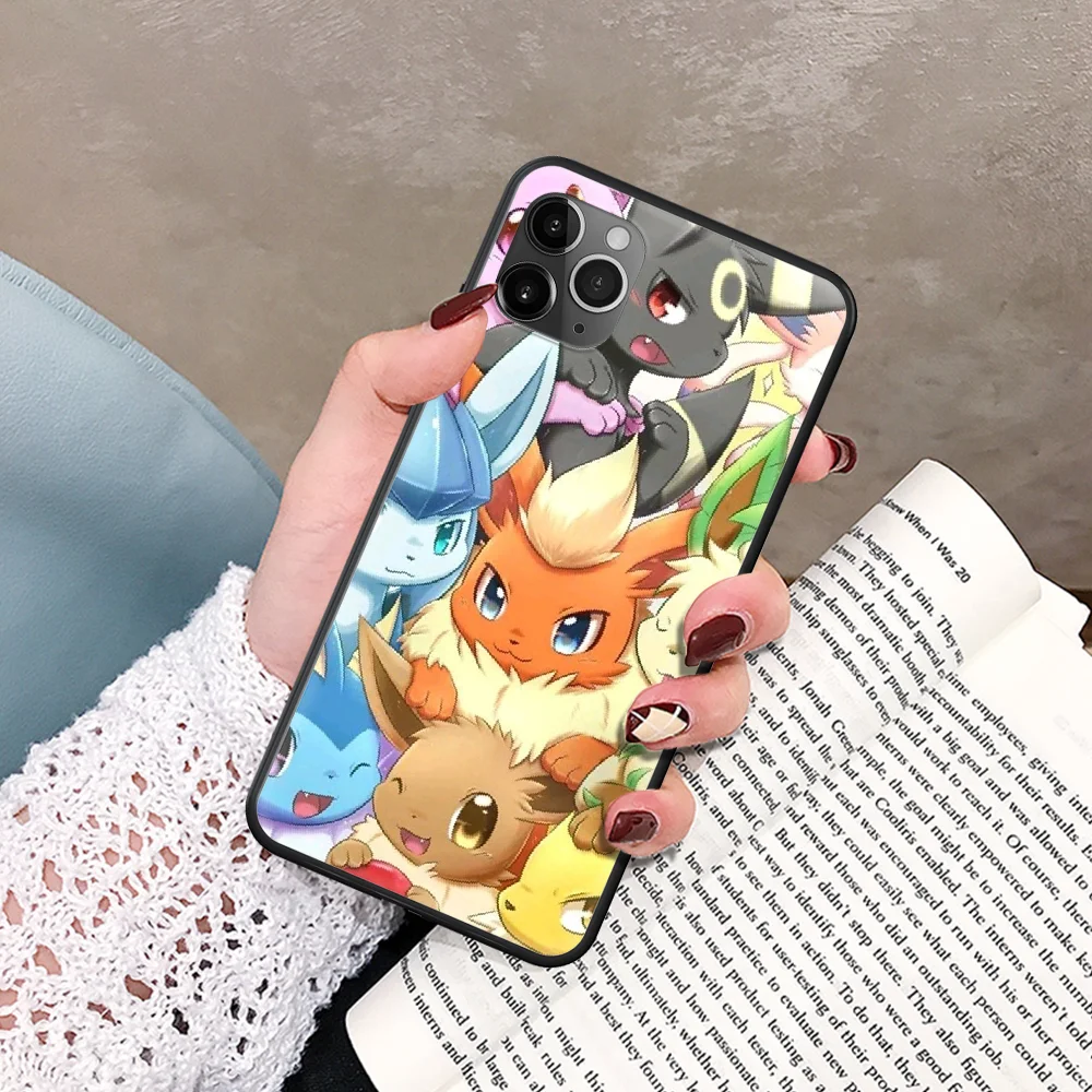 

Cute Charizard Pokemons Squirtle Phone Case For IPhone 5 5S SE 5C 6 6S 7 8 Plus X XS XR 11 12 Mini Pro Max 2020 black Shell Soft