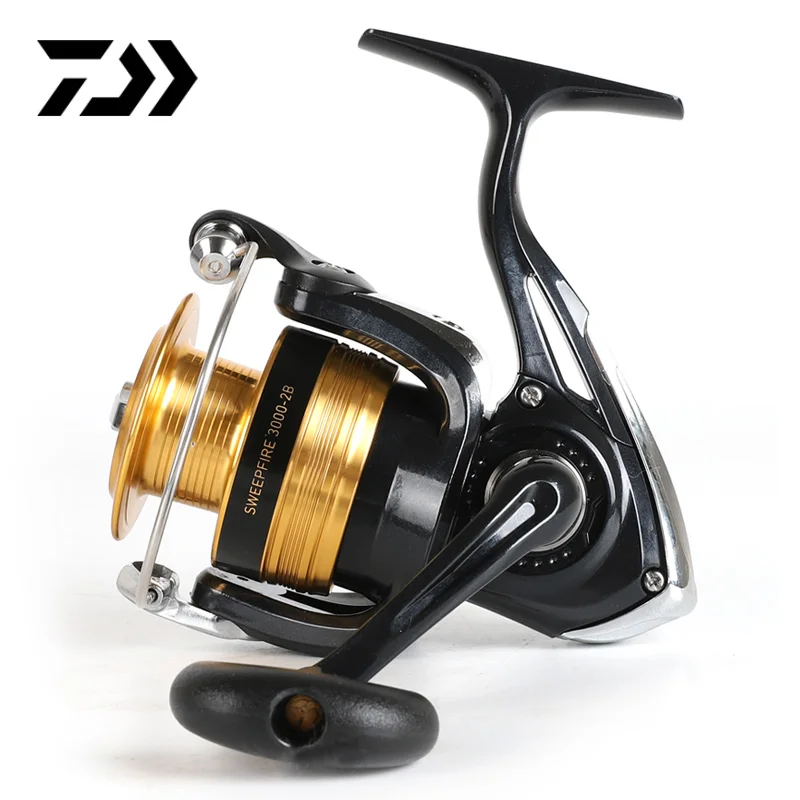 Катушка спиннинга DAIWA SWEEPFIRE 2000 2500 3000 4000 2BB 5 3: 1 2 6 кг мощная для катушки морской