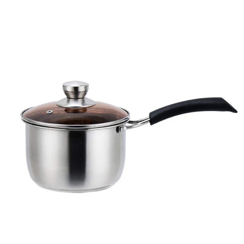 18 см Кастрюля для подогрева молока из нержавеющей стали кастрюля выпечки
