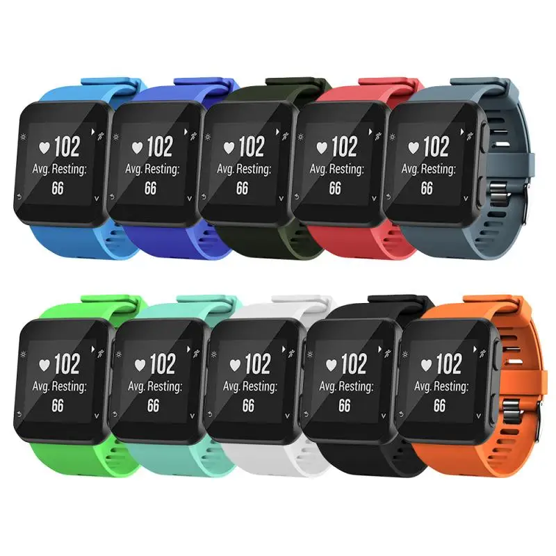 Ремешок для наручных часов Garmin Forerunner 35 спортивные силиконовые сменные Смарт-часы