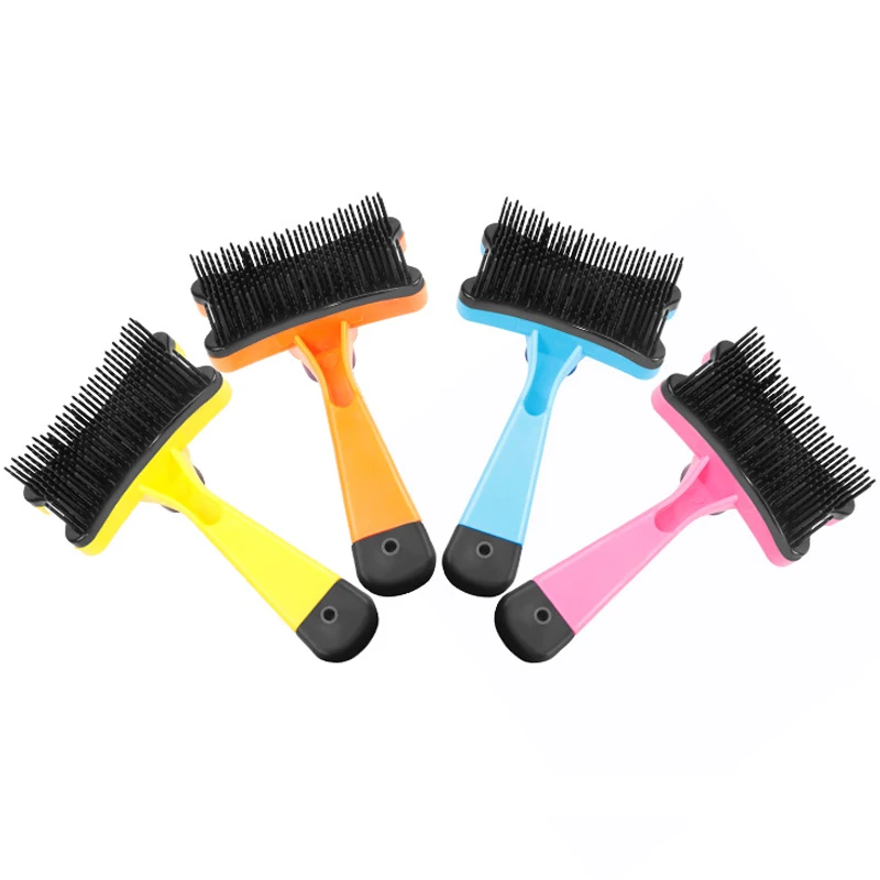 Щетка для удаления волос домашних животных расчески автоматическая щетка собак