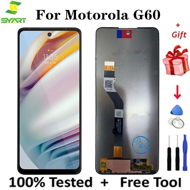 LCD Screen For Motorola Moto G60 LCD Display Touch Screen Digitizer Assembly For Motorola G60 PANB0001IN PANB0013IN LCD Screen