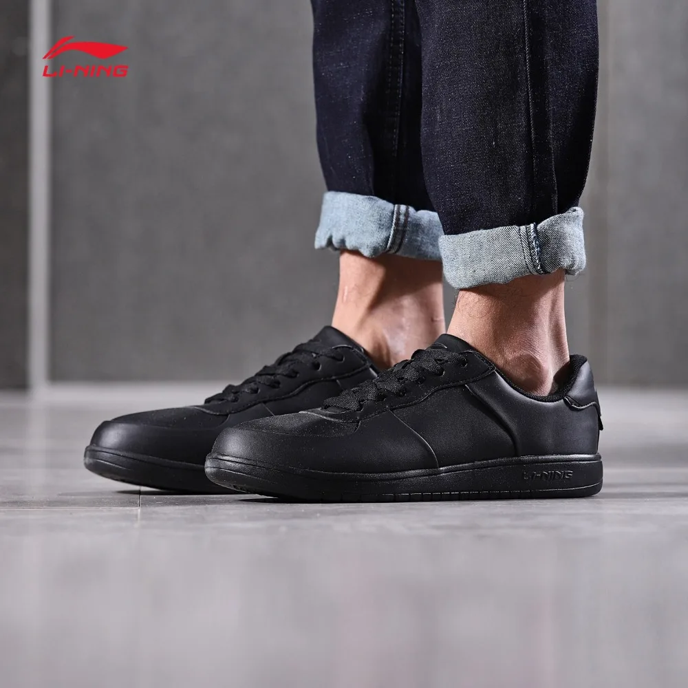 Li-Ning Для мужчин SUPERWAVE прогулочная обувь для отдыха, светильник Вес носимых подкладка комфорт классические кроссовки спортивная обувь AGCN077 SJFM18
