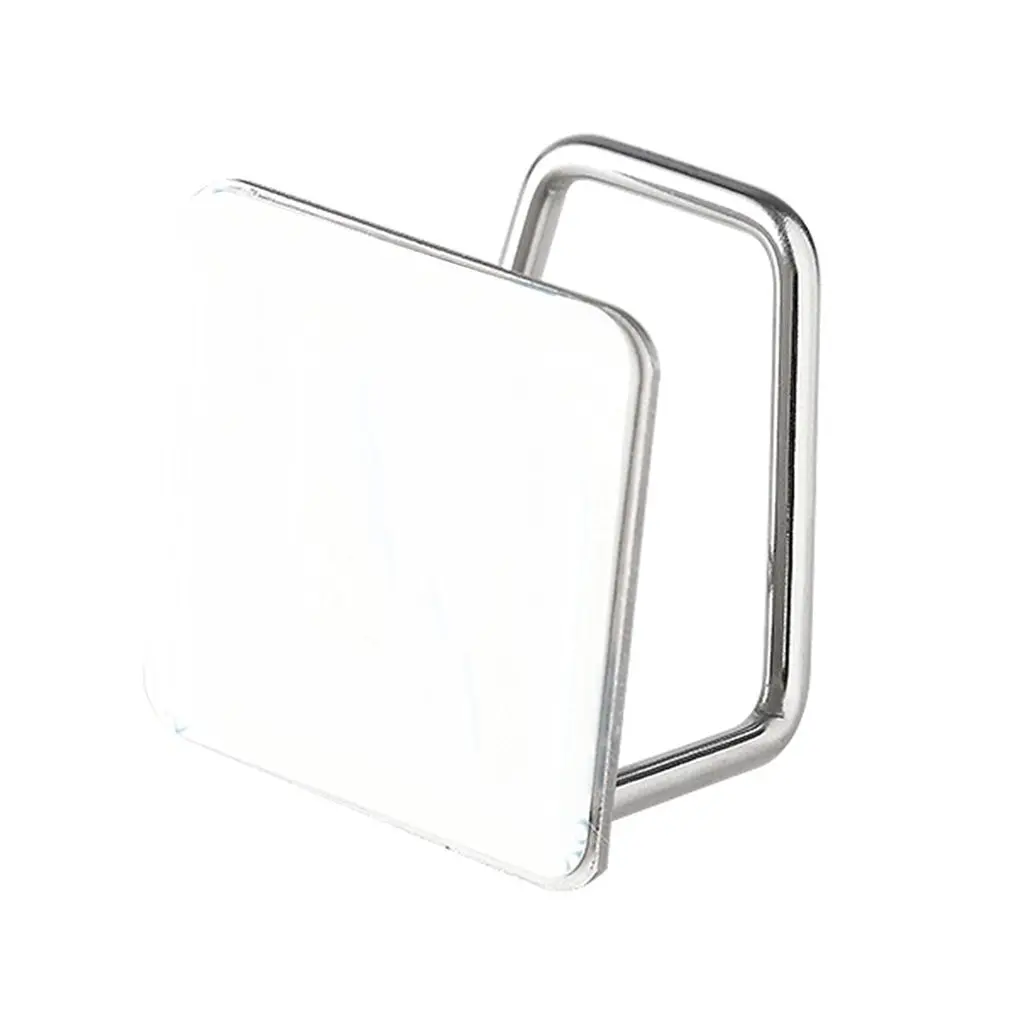 

Self Adhesive Multi-Purpose Hook Stainless Steel Kitchen Bathroom Wall Door Hook Rack Bag Towel Hanger Silver Holder