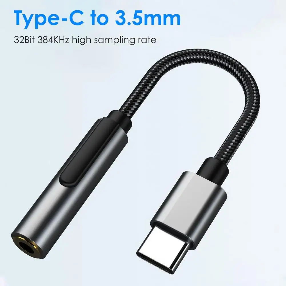 

Адаптер для наушников с разъемом USB Type-C на 3,5 мм, аудиокабель для Samsung, Huawei, Xiaomi, все устройства типа C, адаптер для вызова