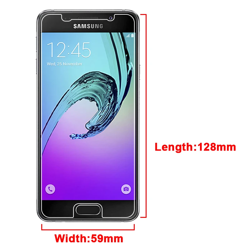 3 шт./лот для Samsung Galaxy A3 (2016) A3100 A310 HD Прозрачная/Антибликовая матовая защитная