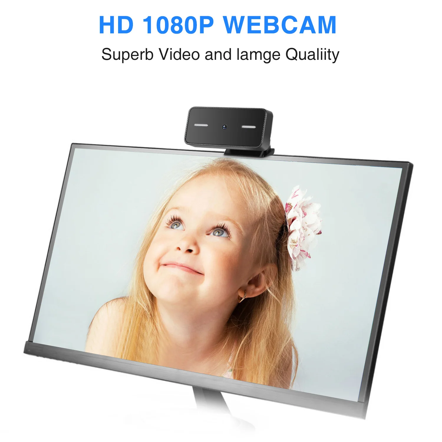 digital external webcam camera for video call laptop pc computer accessories 1080p dnj998 free global shipping