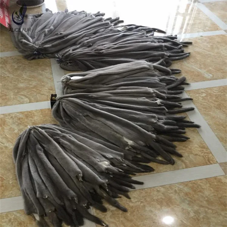 Натуральный дизайн дешевые норковые шкуры/шкуры из лисьего меха/шкуры