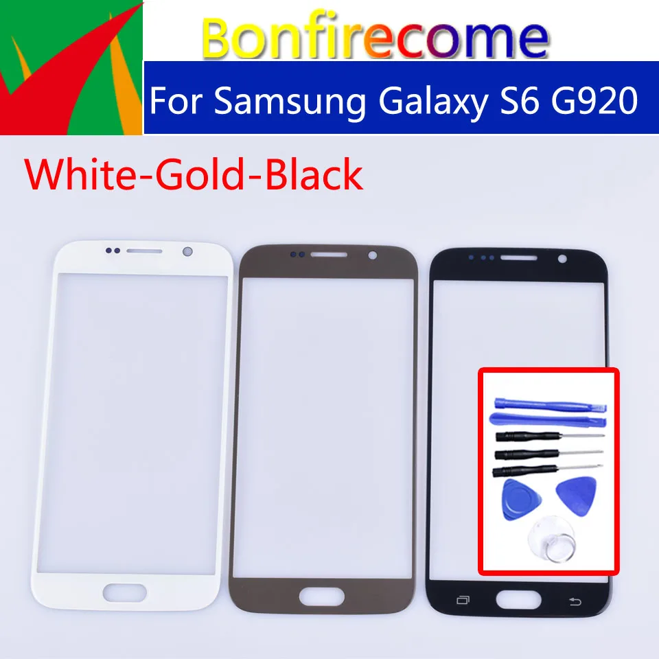 Сенсорный экран S6 для Samsung Galaxy G920 G920F G920A G920FD G920I ЖК дисплей переднее внешнее стекло