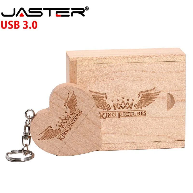 JASTER(более 10 шт бесплатный логотип) Деревянные Usb+ коробка Usb флэш-накопитель Usb 3,0 деревянная Флешка-ручка 4G/8G/16G/32G/64G U диск фото подарок