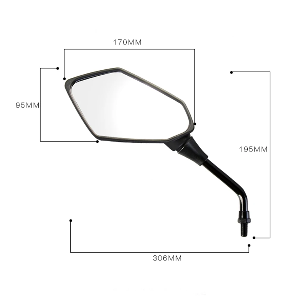 Универсальные мотоциклетные зеркала заднего вида 8 мм 10 для SUZUKI GLADIUS 650 GSX-S125 GSR 600