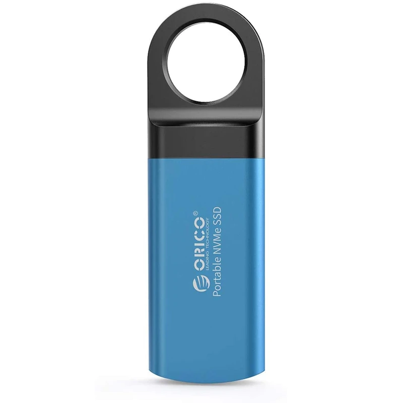 

ORICO Mini External SSD M2 NVME Hard Drive 128GB M.2 NVME Portable SSD USB-C Type- C 940MB/S Solid State Drive GV100