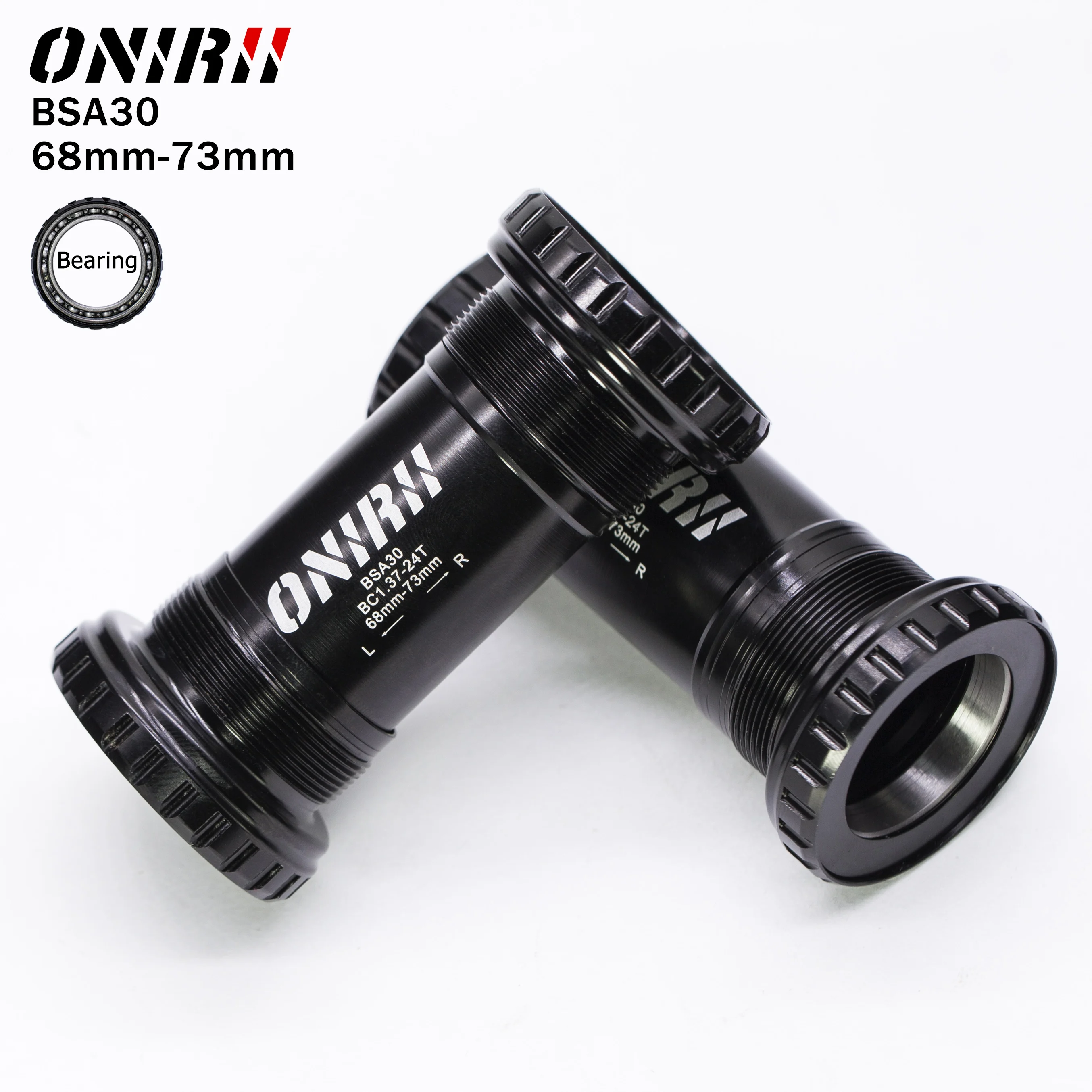 ONIRII BSA30 BB30 кареток BSA68 BSA ISO 68 мм/73 мм MTB дорожный велосипед Кривошип велосипеда