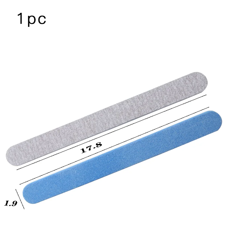 RBAN Двусторонняя губка для ногтей пилка Шлифовальные пилки буферный шлифовальный
