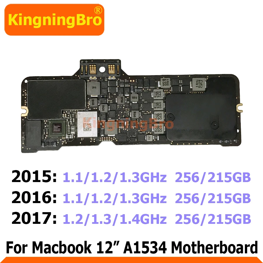 Оригинальная материнская плата A1534 для Macbook Retina 12 дюймов логическая 2015 820 00045 A 2016