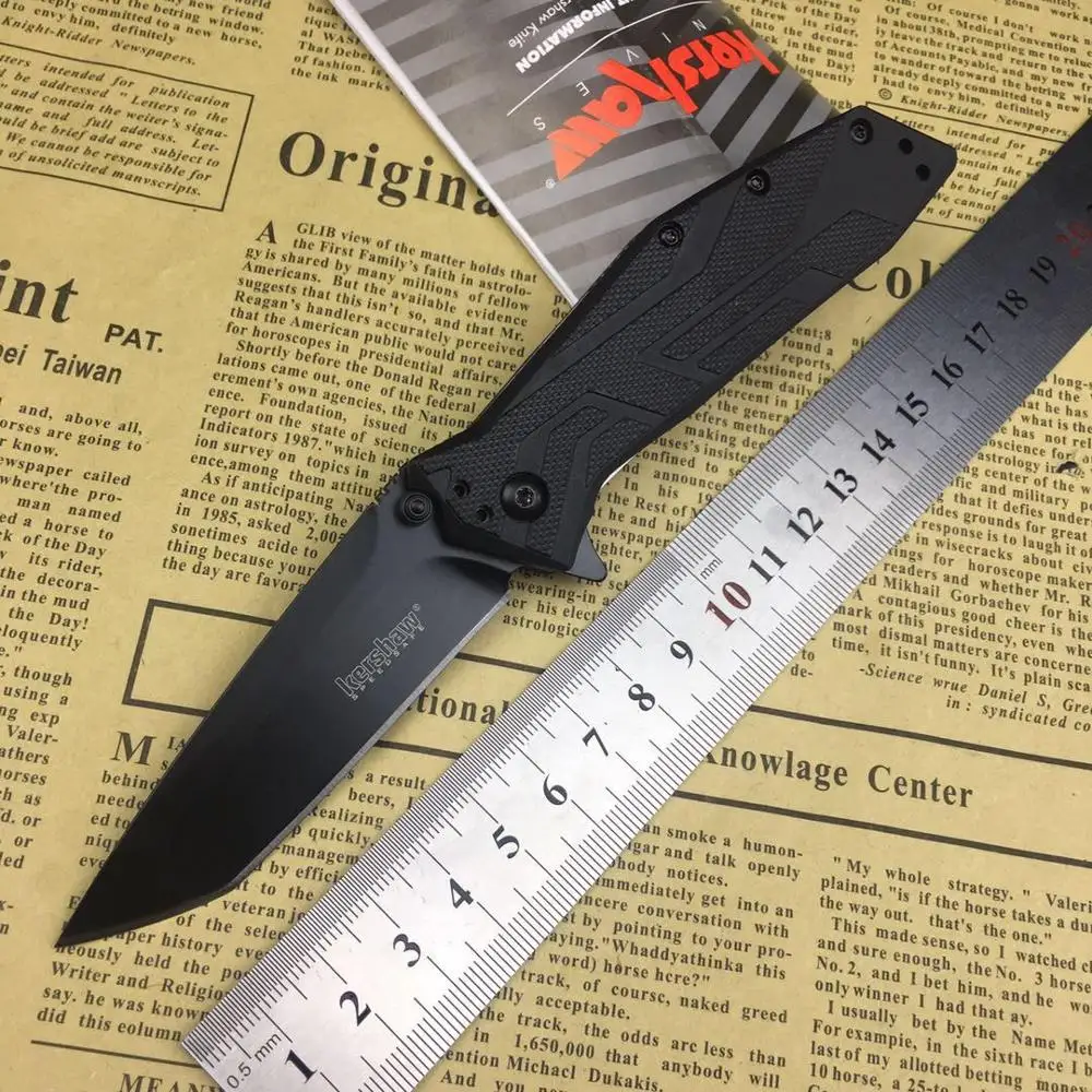 Складной нож Kershaw 7CR13MOV лезвие G10 Карманный открытый кемпинг охотничий