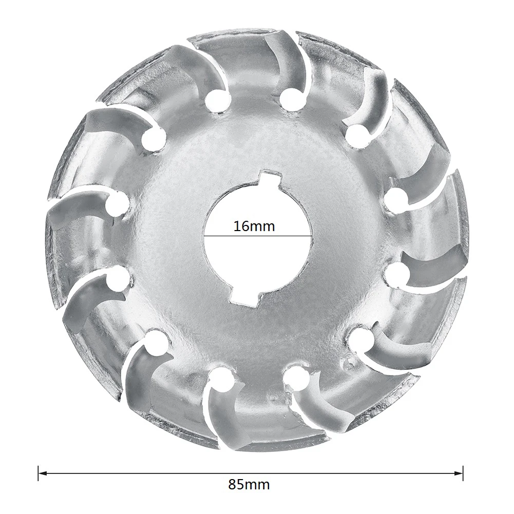 

Circular Grinding Discs Carving Cutter Disc Milling Strong 12-tooth Wood Durable Toughness Wooden Portable Attachment