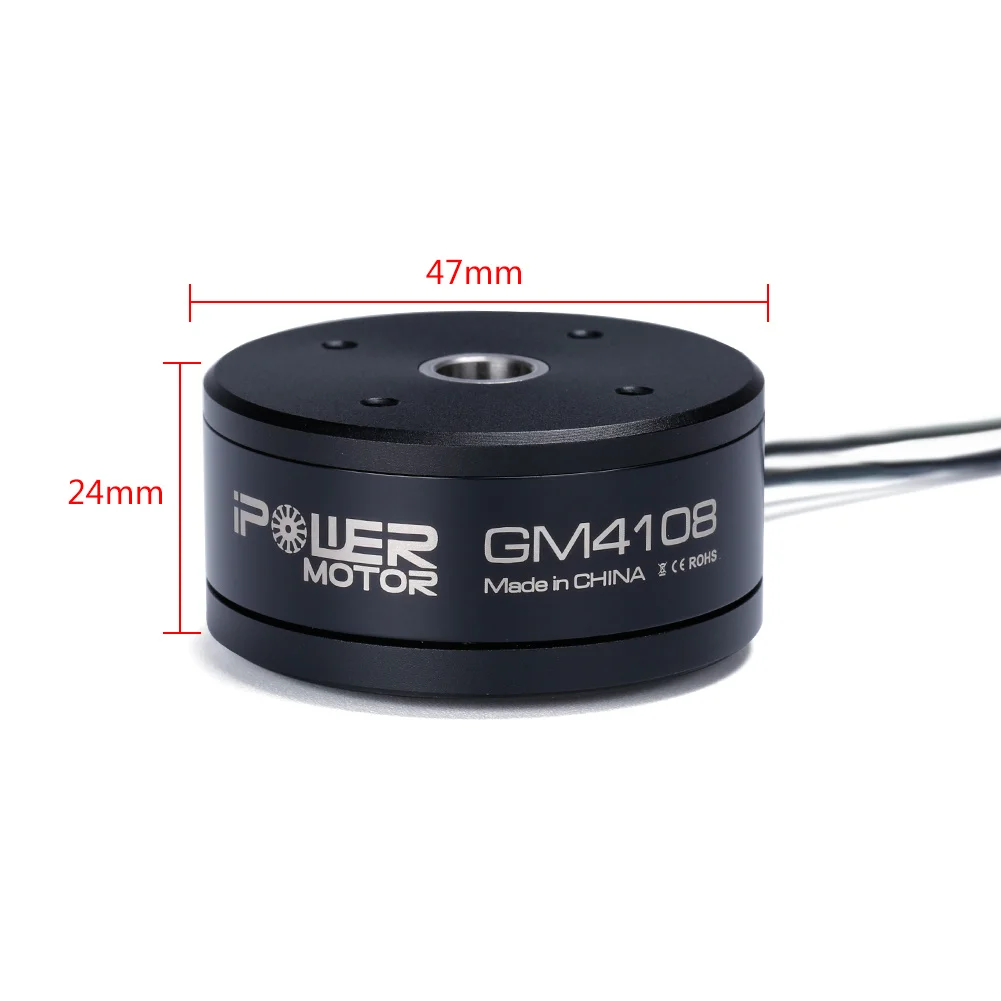 Двигатель iFlight iPower GM4108H-120T GM4108 4108 бесщеточный карданный двигатель с 8 мм полым
