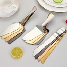 1 шт. Кондитерские инструменты нож-Лопатка из нержавеющей стали для свадебного торта нож-Лопатка нож розовое золото нож для пиццы инструмент для выпечки аксессуары кухонные ножи