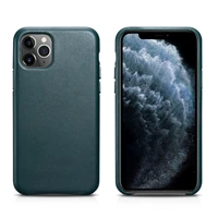 icarer handmade retro genuine leather case for iphone 11 pro vintage cowhide leather back cover for iphone 11 pro 5 8 inch