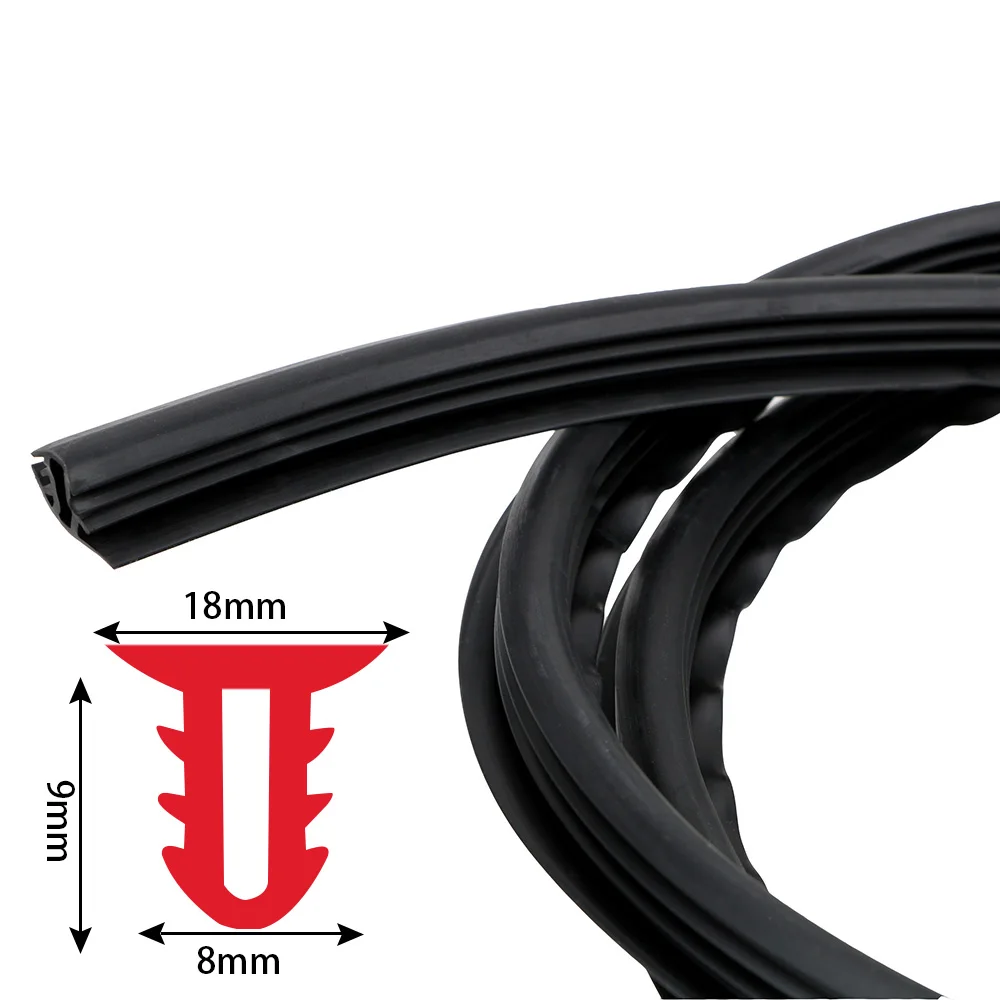 Резиновая уплотнительная лента LEEPEE для приборной панели автомобильный Стайлинг