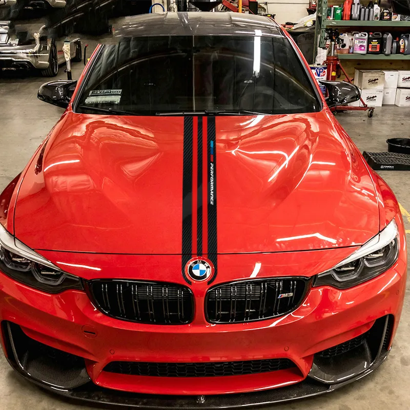 Автомобильный Стайлинг Стикеры s углеродного волокна наклейка на капот