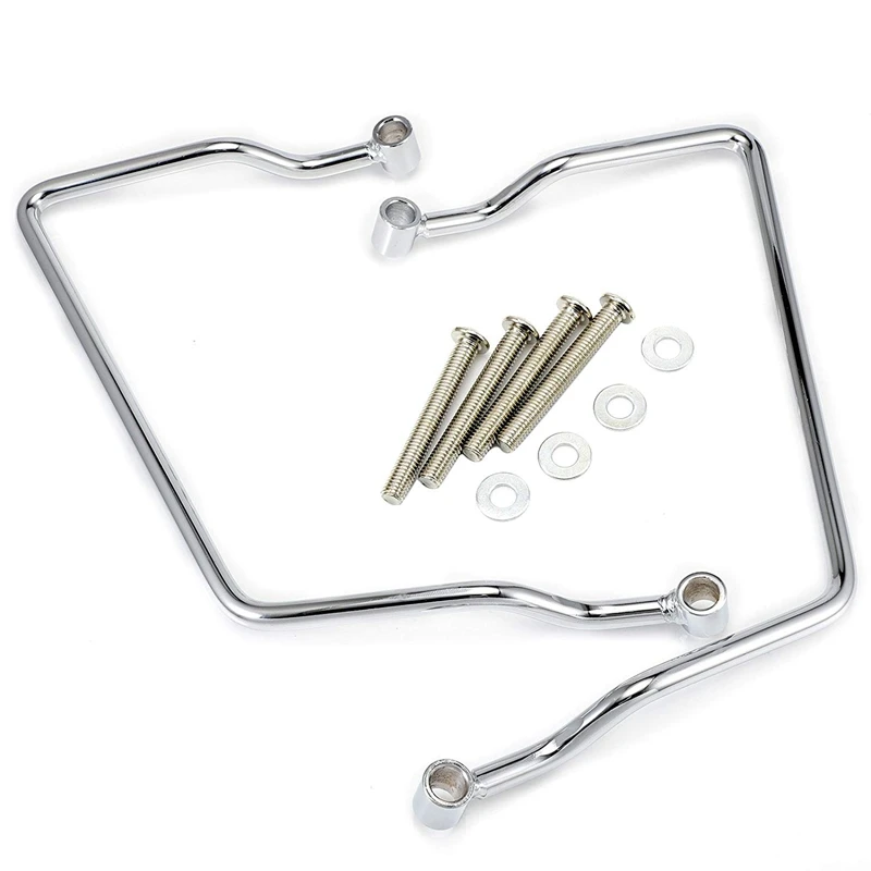 Универсальная 240 мм седельная сумка конверсионные кронштейны для крепления Harley