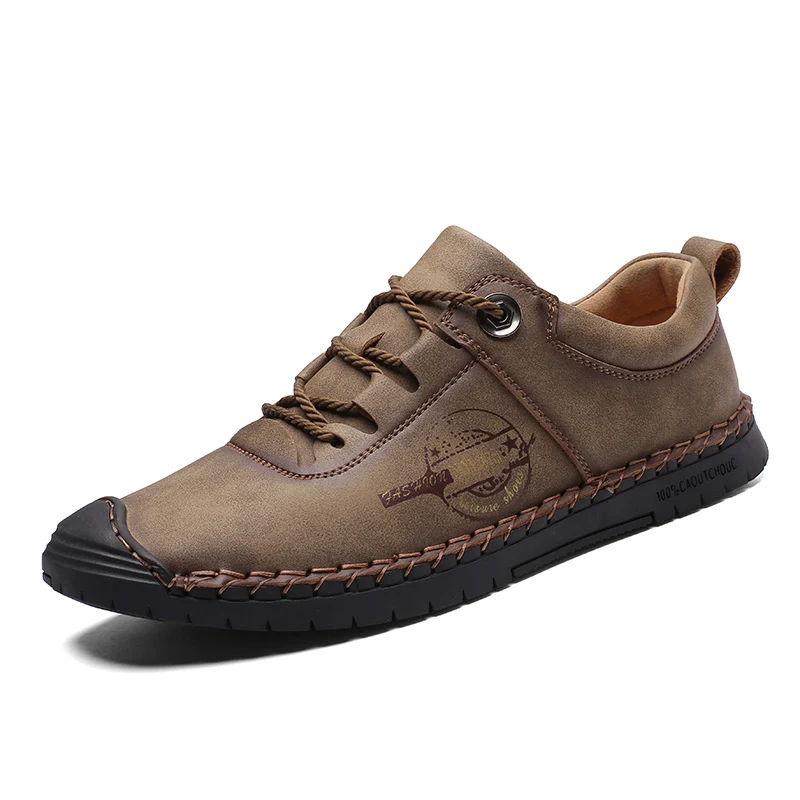 Новинка мужская повседневная обувь из спилка модные высококачественные