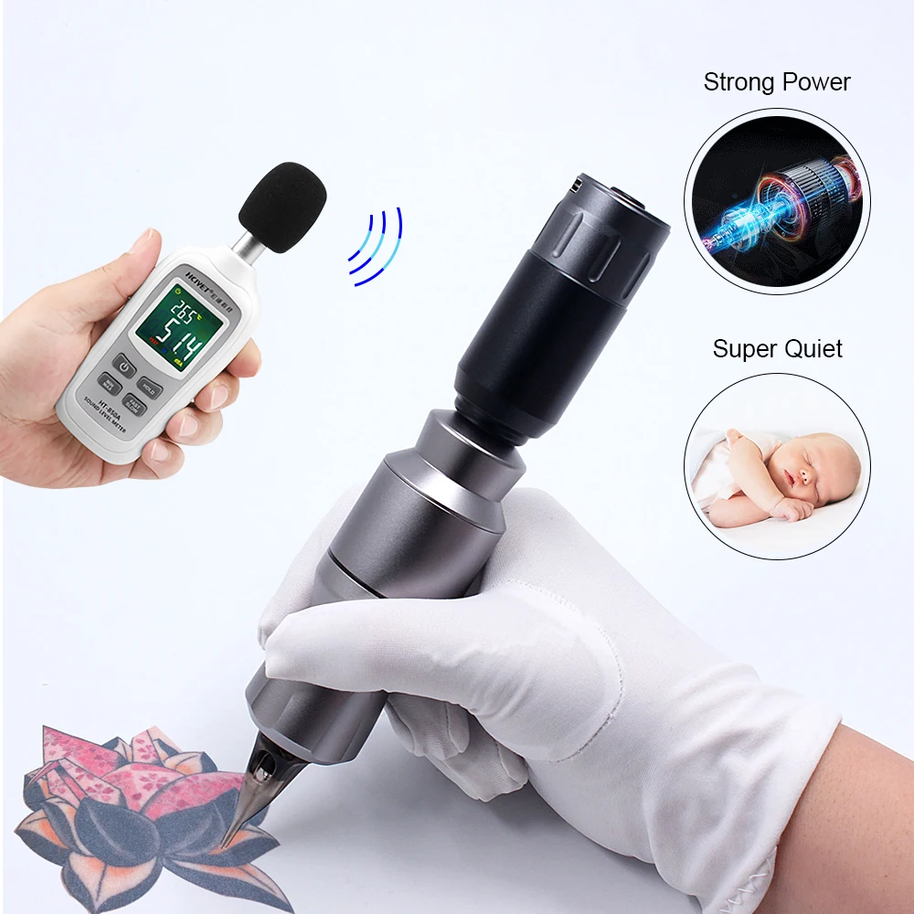 Беспроводной блок питания для тату машинки RCA перезаряжаемая батарея