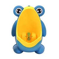 frog pee trainingcute potty training urinal for boys with funny aiming targeturinals for toddler boy blue