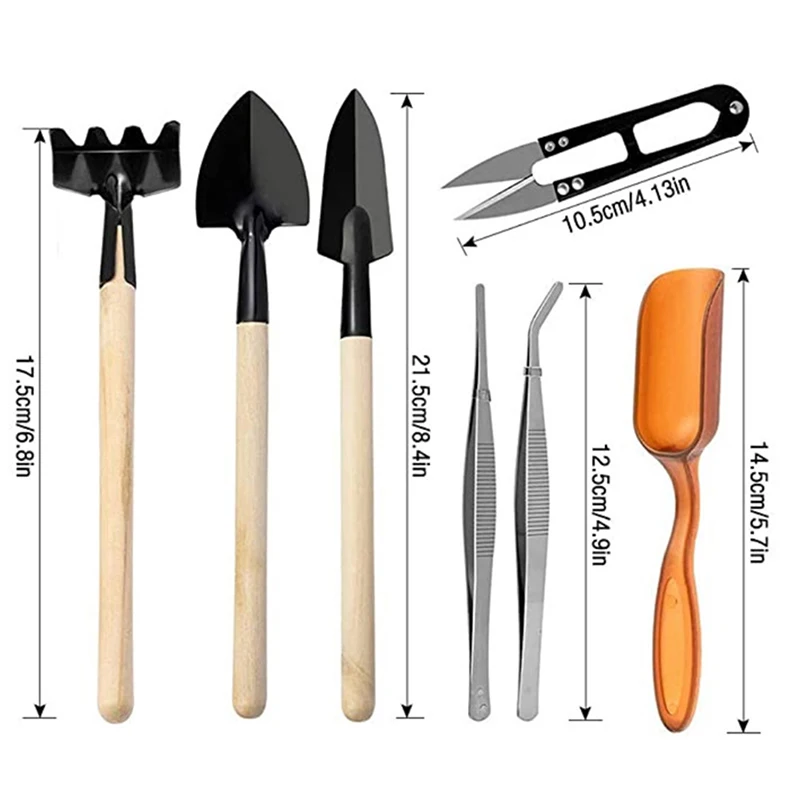 

Gardening Tool Succulent Plants Tool Mini Garden Hand Transplanting Set Miniature Planting Indoor Bonsai Gardening Kit