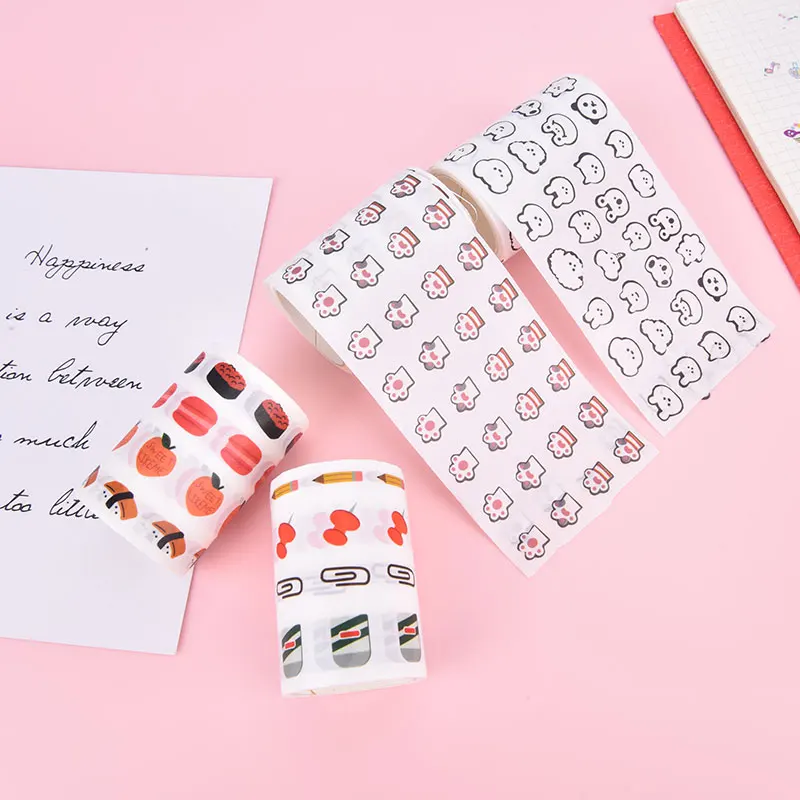 

Ins Hot Cute Little Brown Bear And Paper Adhesive Tape Kawaii Washi Tape Hand Account Decorative Masking Tape