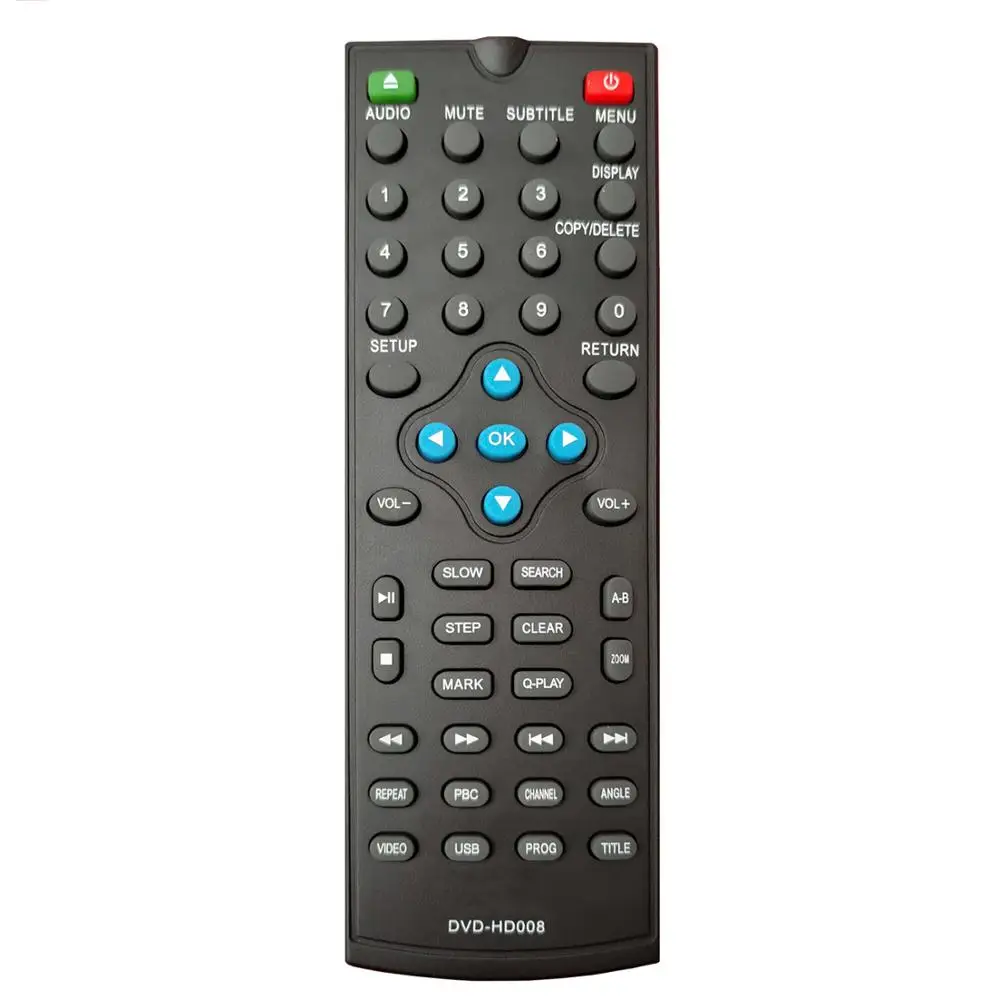 

New Remote Control for Laser DVD-HD008 Dvd Player Display Controller