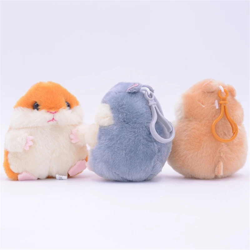 24 шт./лот пушистая кукла-Хомяк искусственная Подвеска для женщин девочек помпон