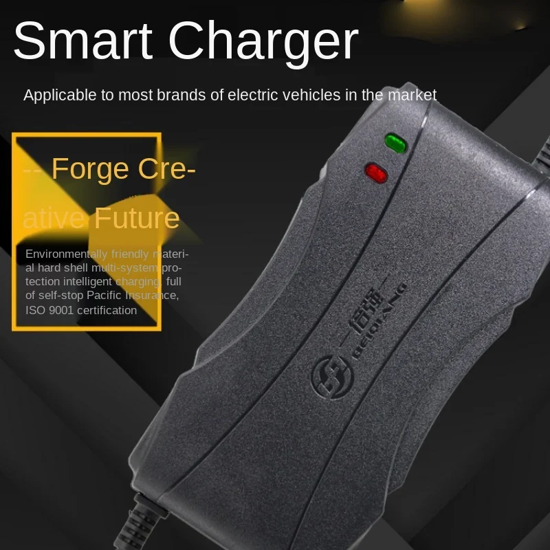 

48V12AH Battery Charger Electric Vehicle Battery Charger 48V Smart Charger Universal External Electric Vehicle Smart Charger