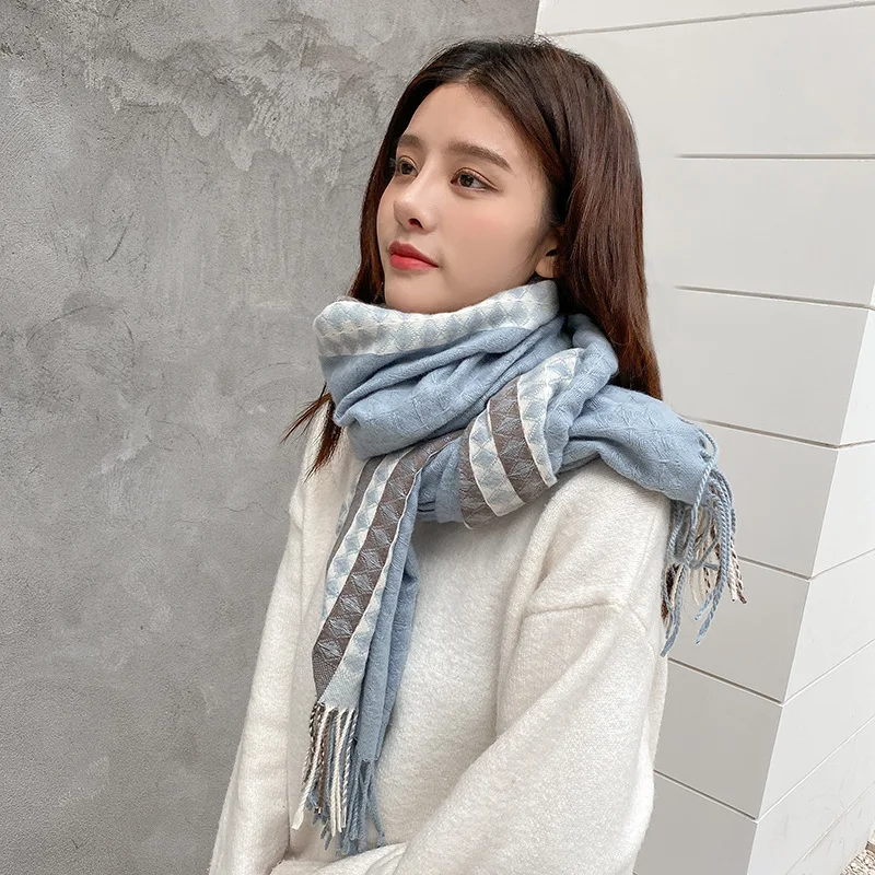 

Women Wool Silk Scarves Shawls Lady Wraps Soft Decorative for Heair Bags Girl Bufanda Seda Mujer Cabello Bolsa Echarpe Ete Soie