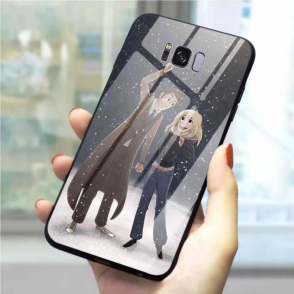 Чехол для телефона Galaxy A20 Tardis Box чехол из закаленного стекла ТВ Doctor Who Note 8 9 S7 Edge S8/S9
