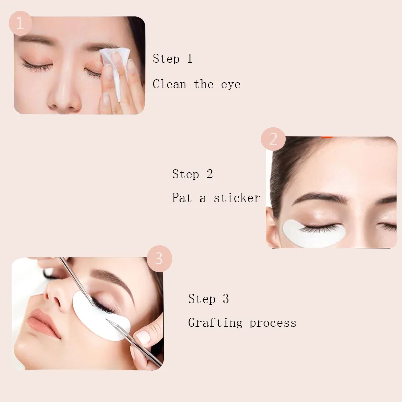 Thinkshow 50pairs/lot Hydrogel Eye Patches Pads Moisturizing and False Eyelashes Accessories Face Mask Augenklappen | Красота и