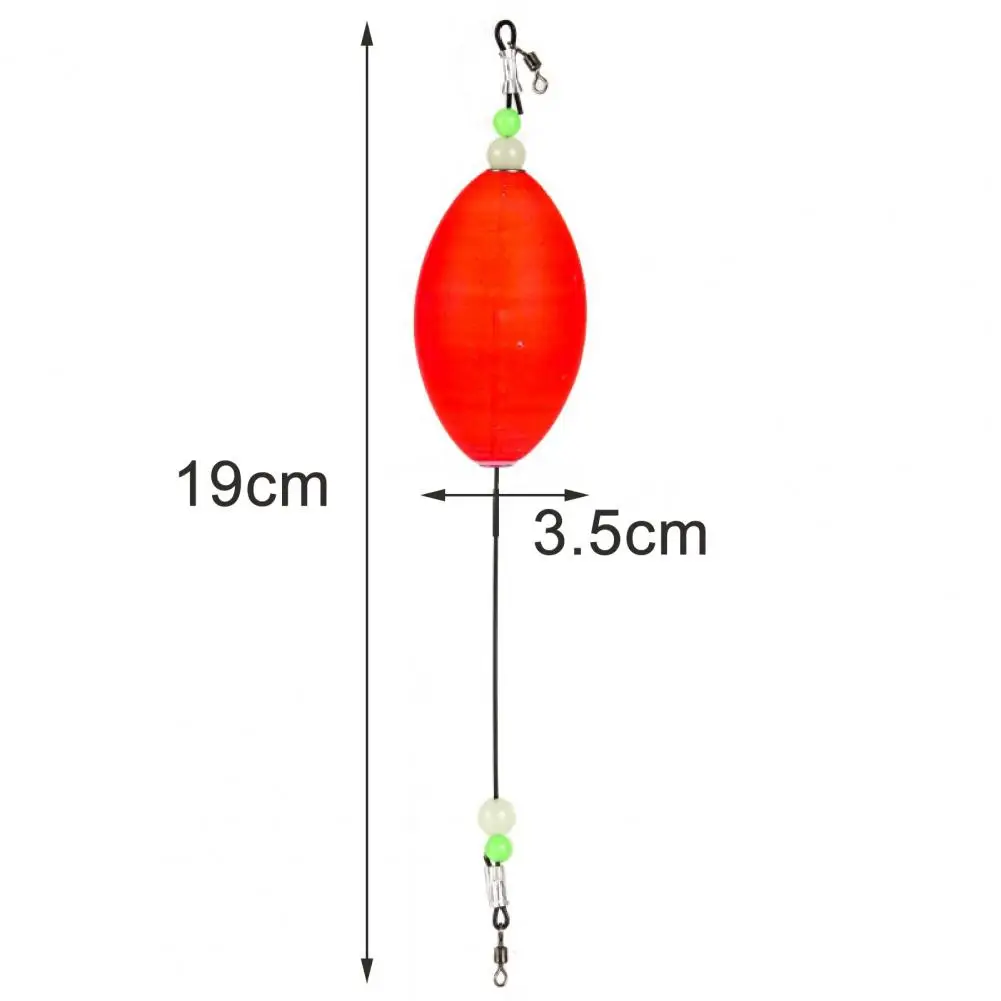 

Fishing Float Adjustable Oval Shape EPS Red Fishing Bobbers for Stream