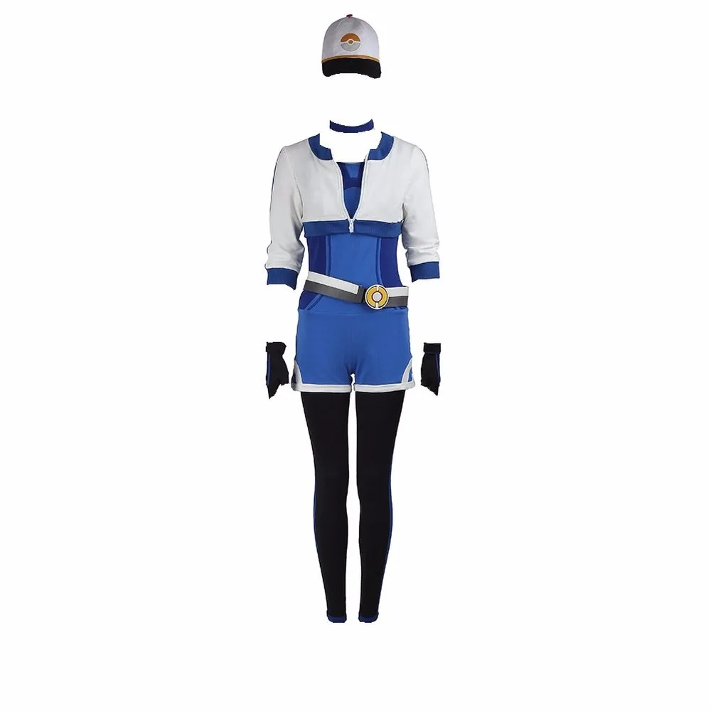 Женский тренировочный костюм для косплея Pokemon Go синий|cosplay costume|costume bluecosplay pokemon